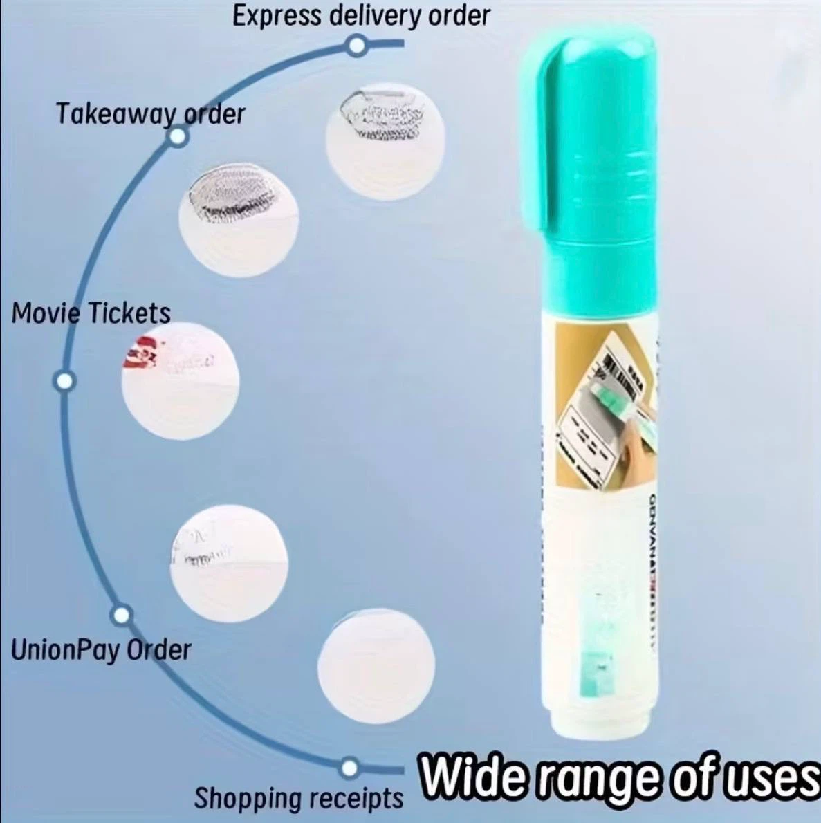 Privacy Protection Correction Pen for Shipping Labels - photo 3