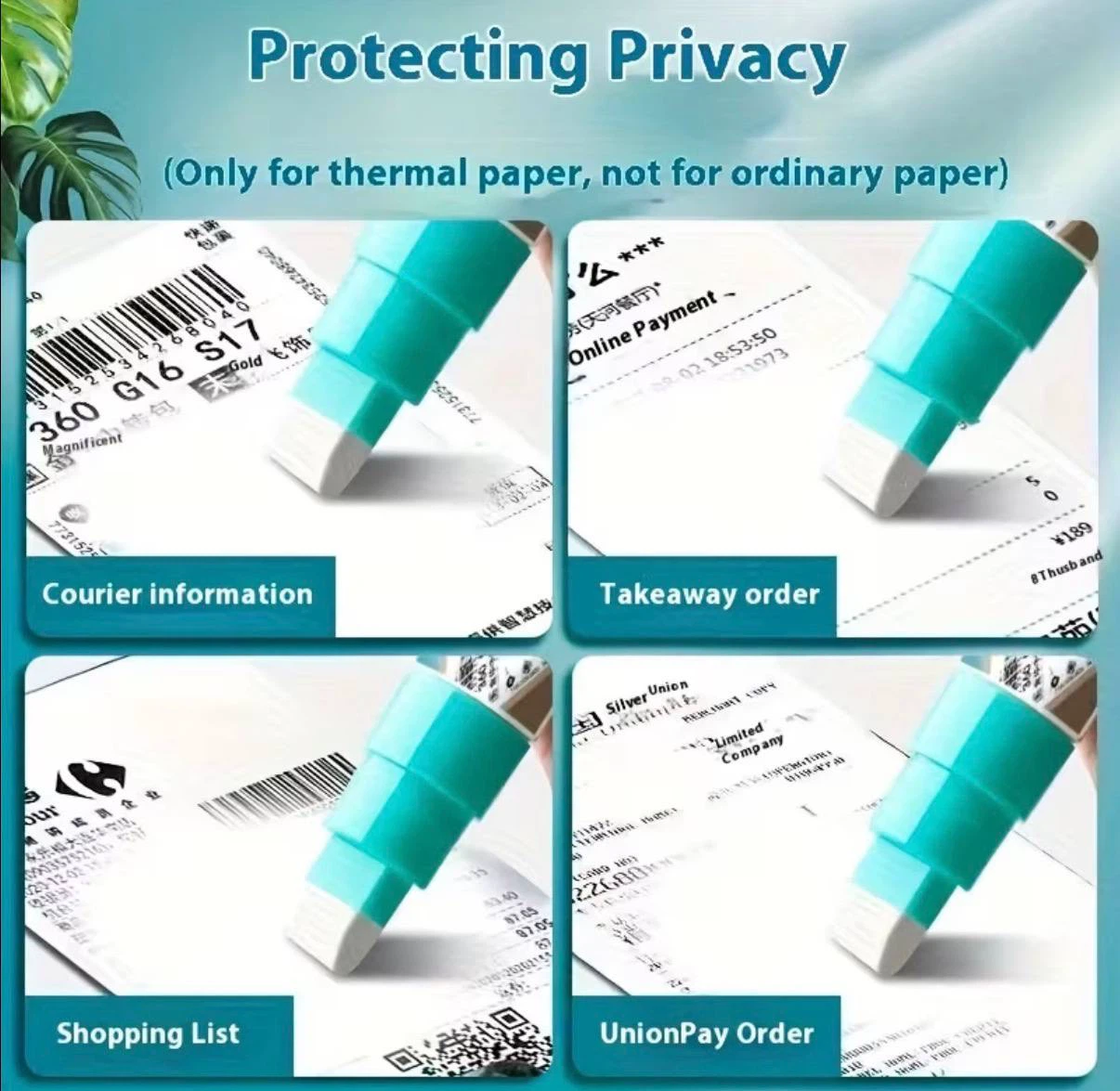 Privacy Protection Correction Pen for Shipping Labels - photo 4