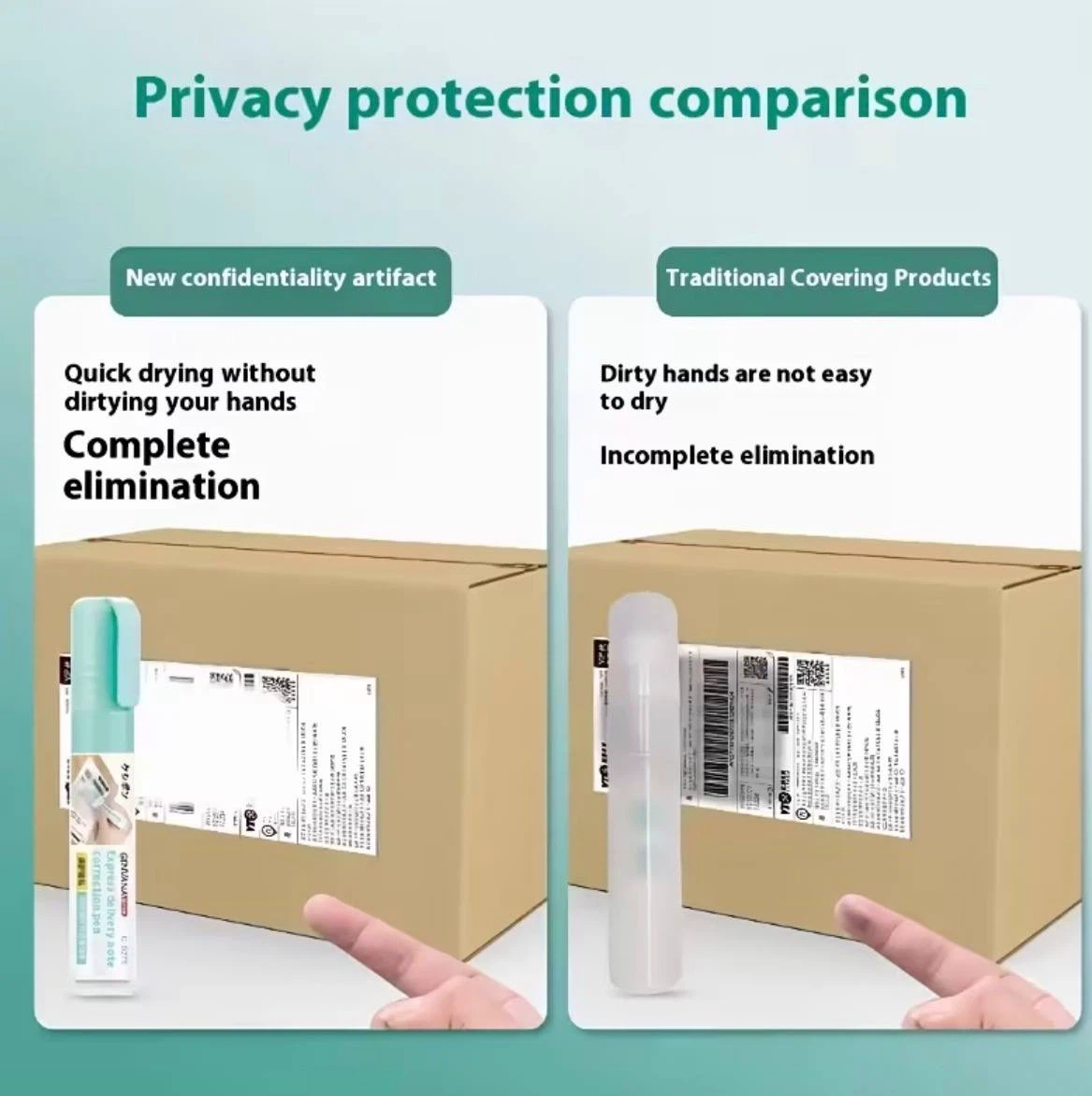 Privacy Protection Correction Pen for Shipping Labels - photo 5
