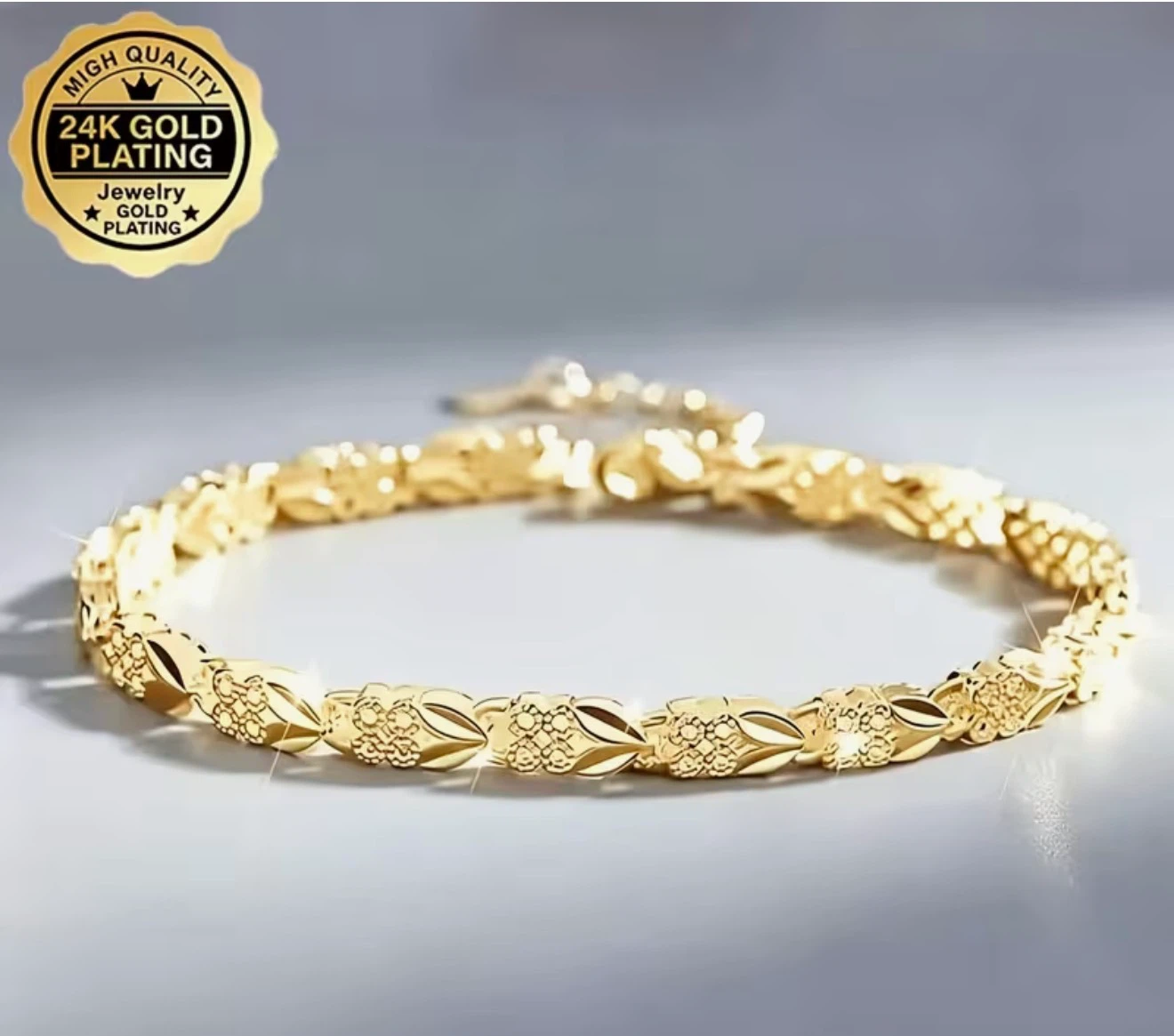 24K Gold Plating Bracelet - photo 2