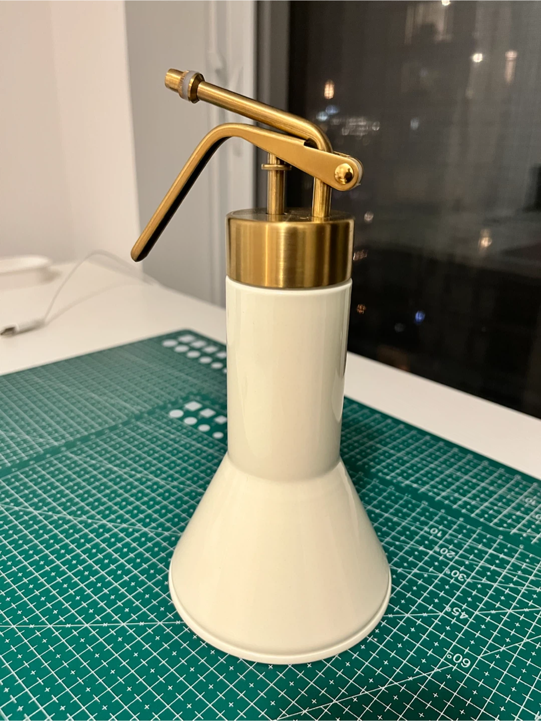Cream and Brass Plant Mister - photo 3