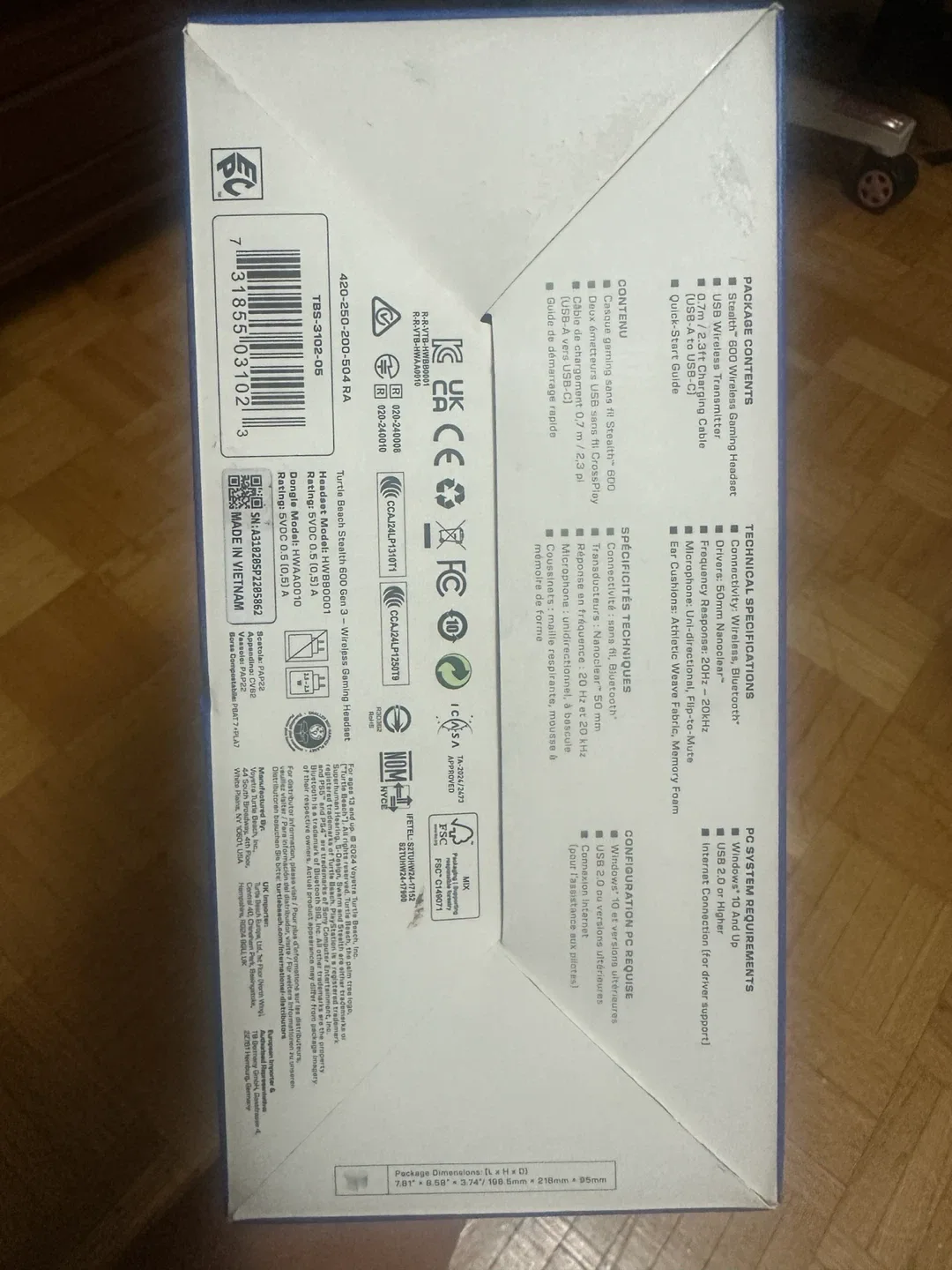 Turtle Beach Stealth 600 Wireless Gaming Headset - photo 3