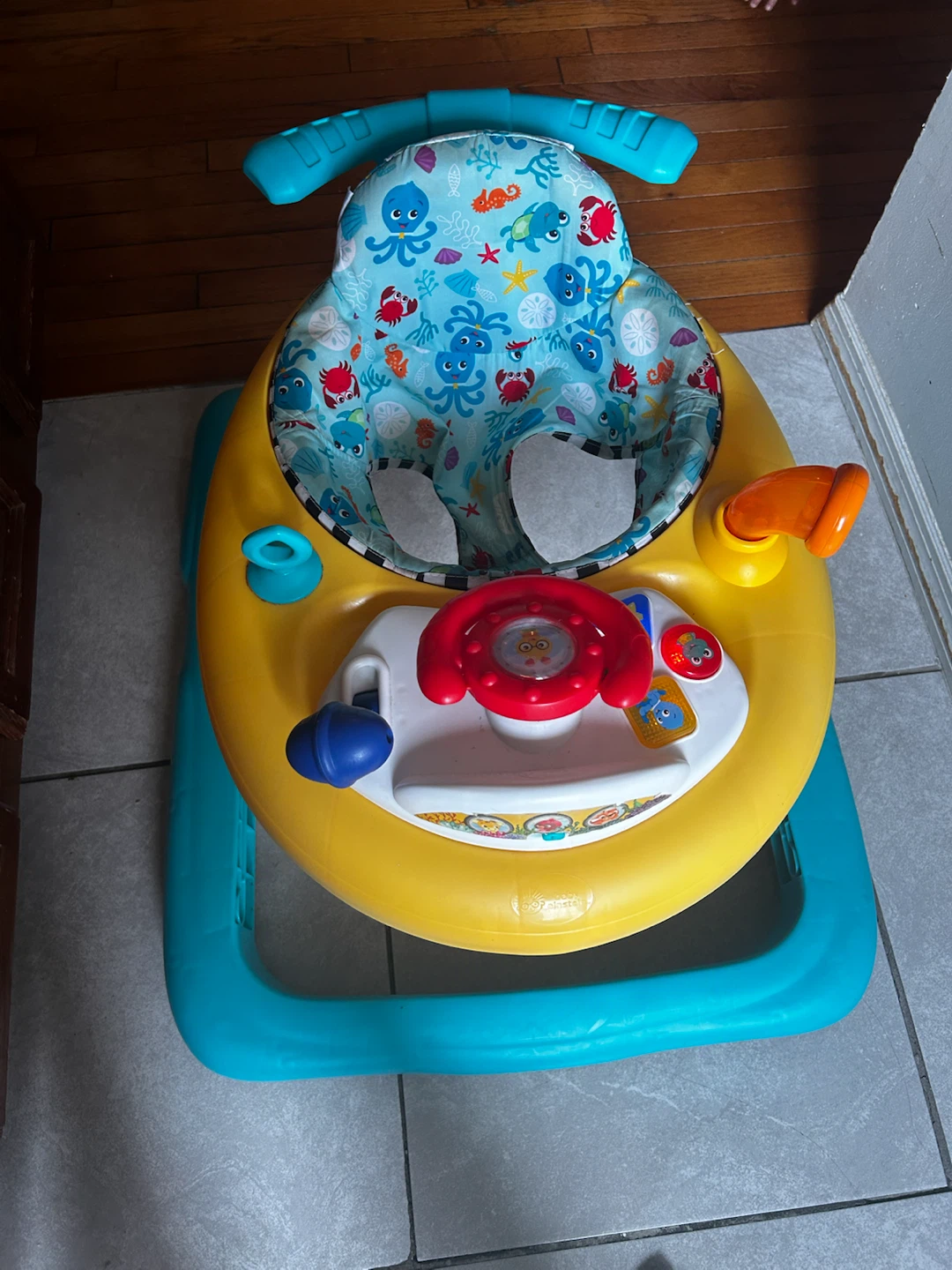 Baby Walker with Toy Steering Wheel - photo 2