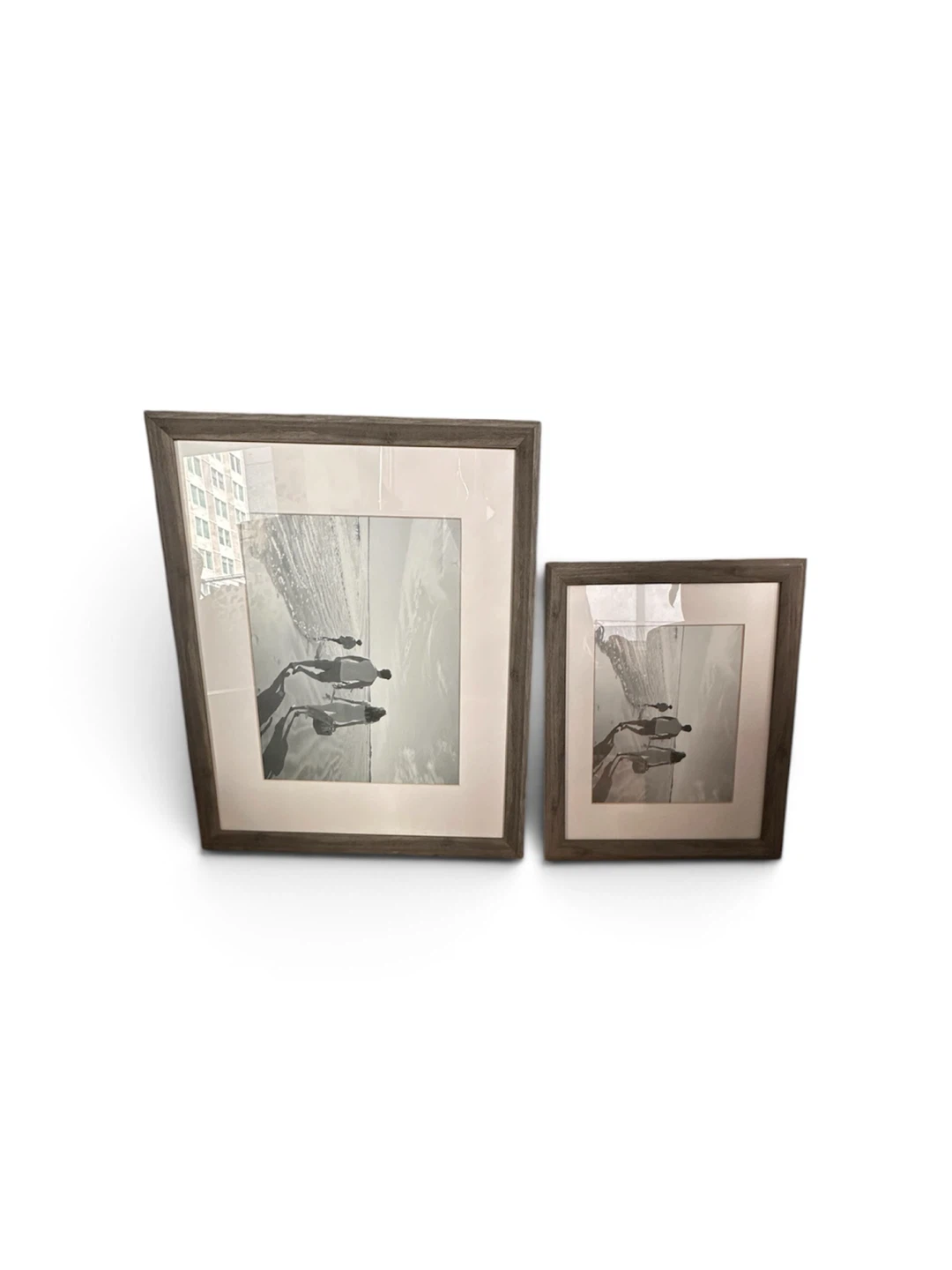 Set of 2 Wooden Photo Frames