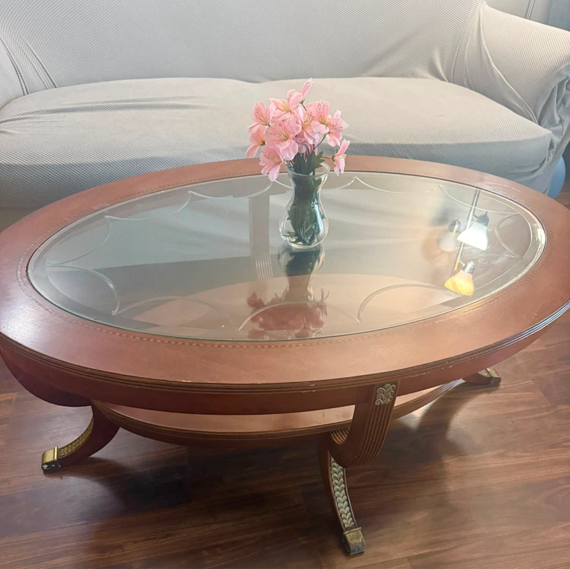 Moving sale Oval Coffee Table