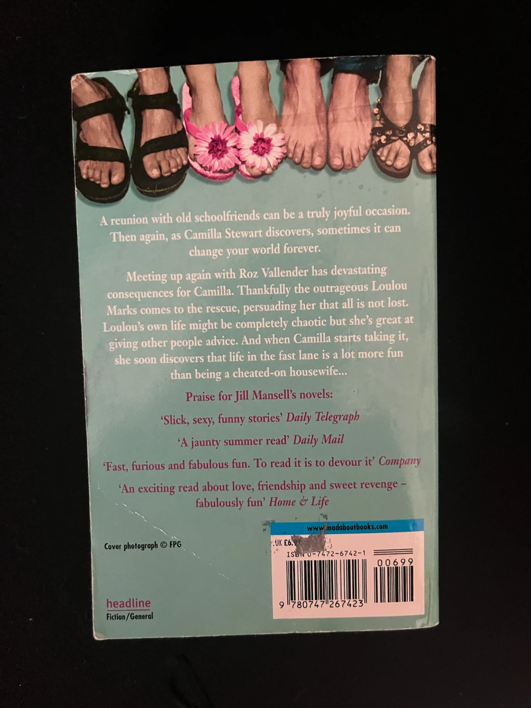 Fast Friends by Jill Mansell Paperback Book - photo 2