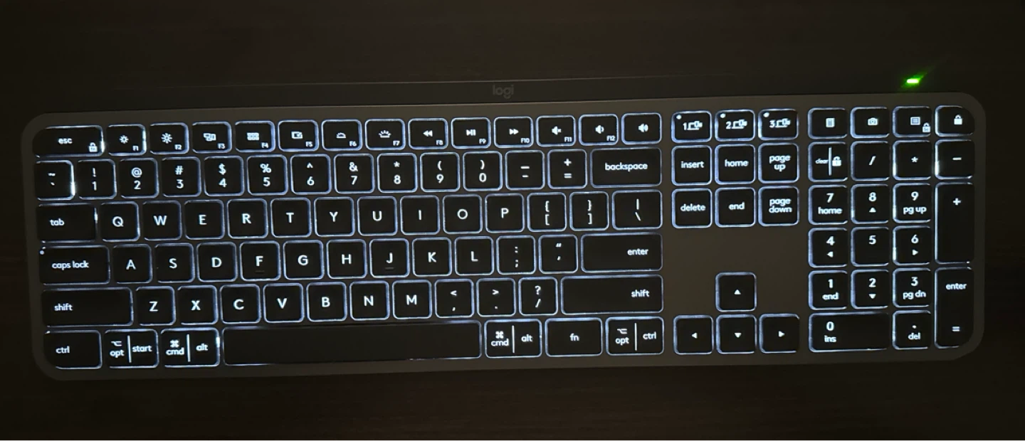 Logitech MX Keys Wireless Keyboard - photo 2
