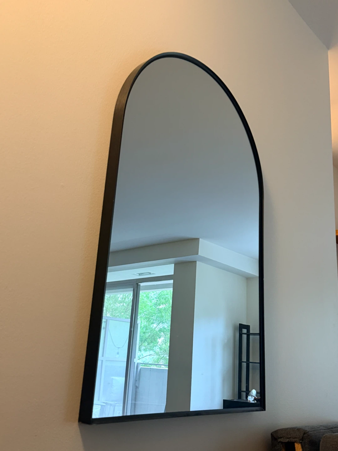Arch Wall Mirror Black - photo 2