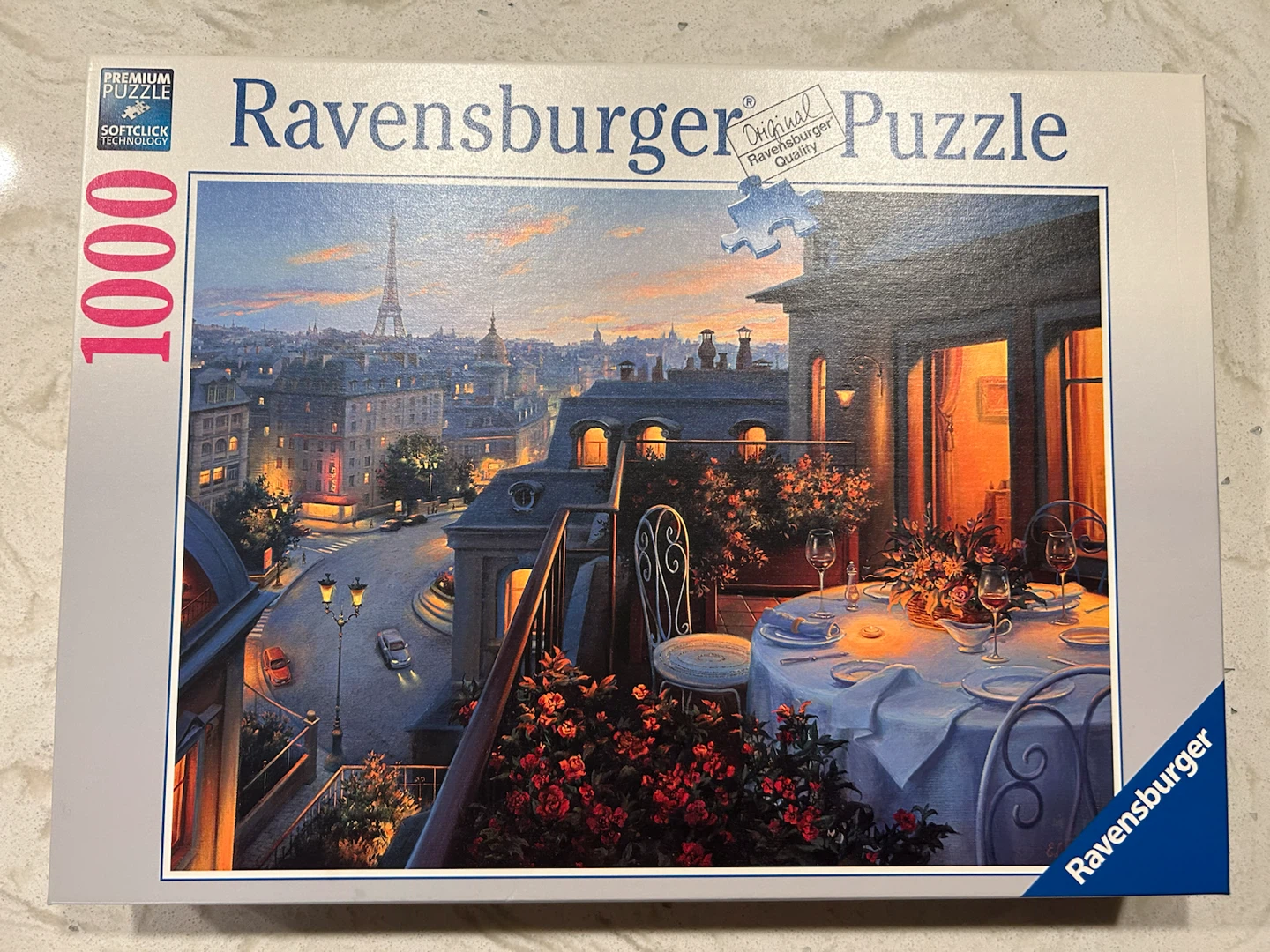 Ravensburger Paris Balcony 1000 Piece Puzzle