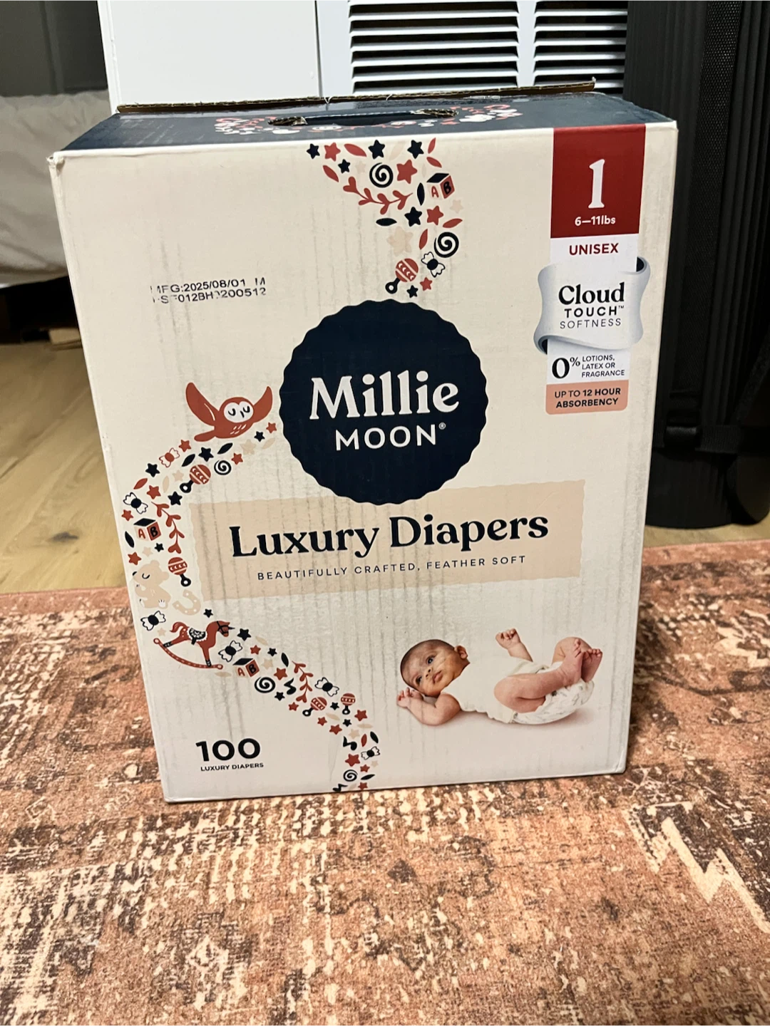 Millie moon luxury diapers size 1