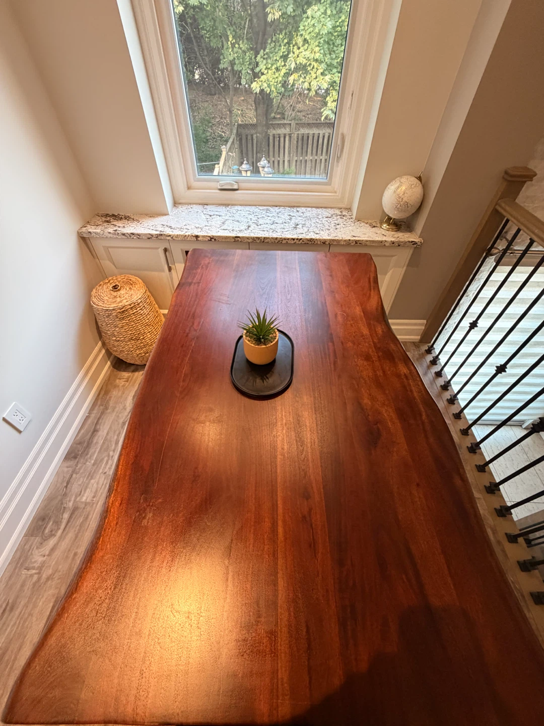 Live Edge Wood Dining Table - photo 2
