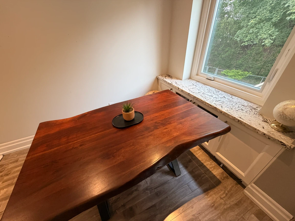 Live Edge Wood Dining Table - photo 4
