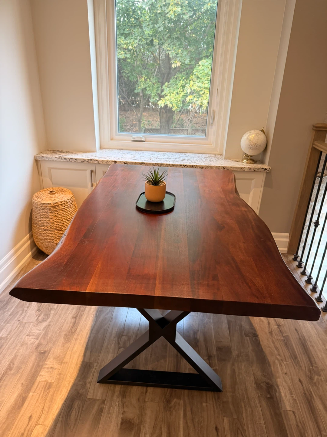 Live Edge Wood Dining Table - photo 5