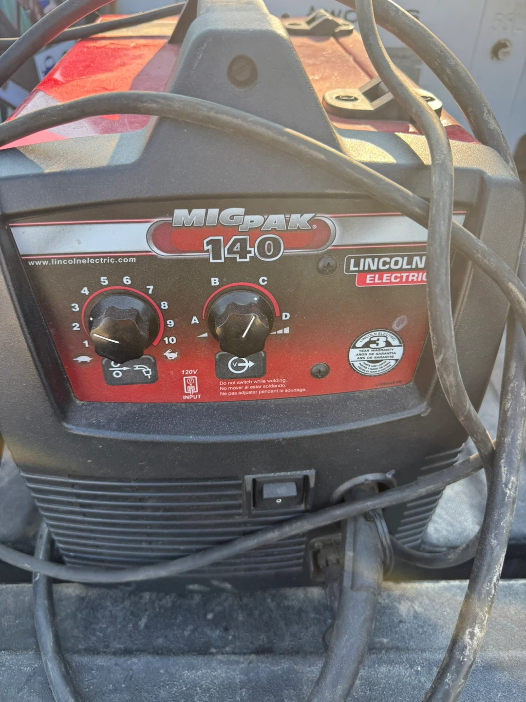 Lincoln Electric MIG Pak 140 Welder - photo 3