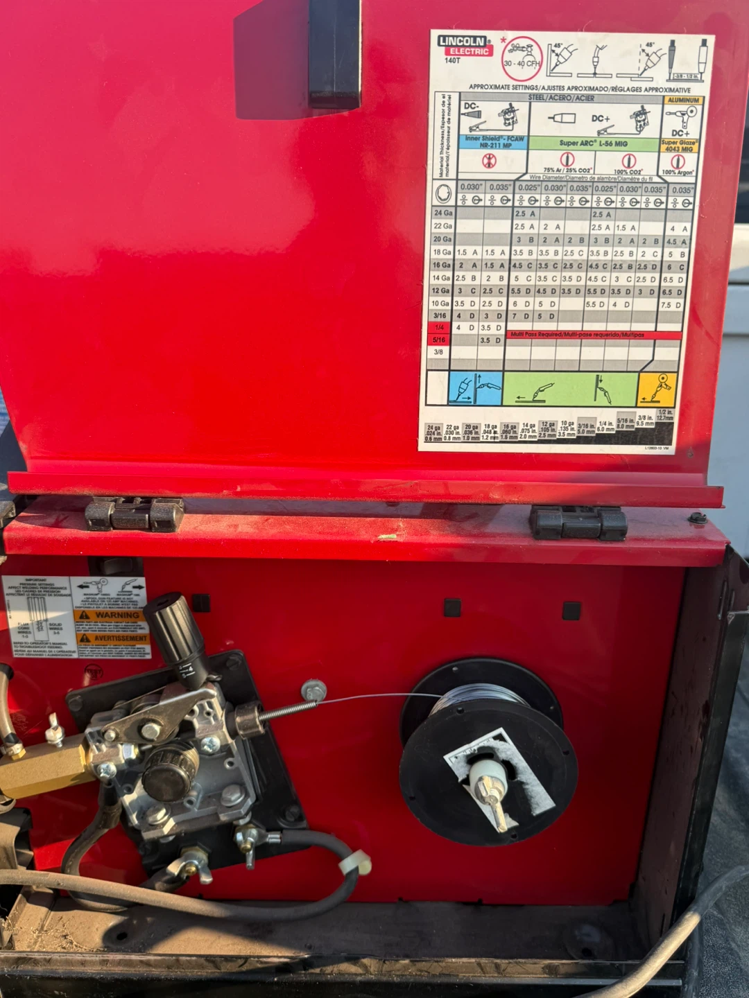 Lincoln Electric MIG Pak 140 Welder