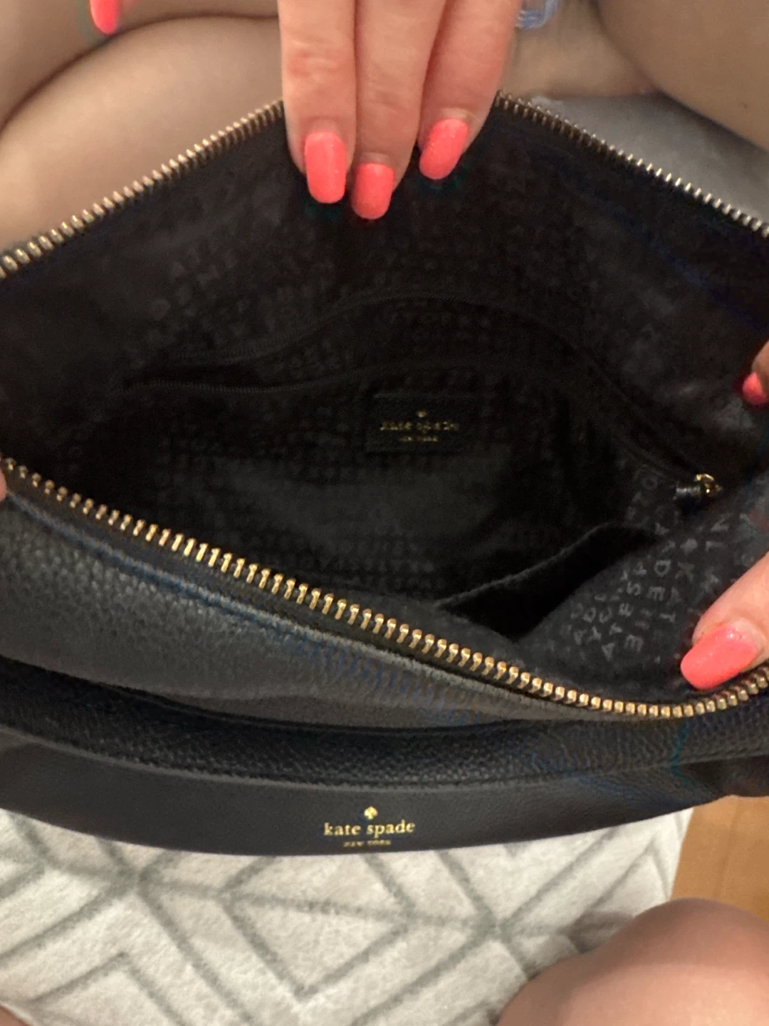 Kate Spade Black Leather Shoulder Bag - photo 4