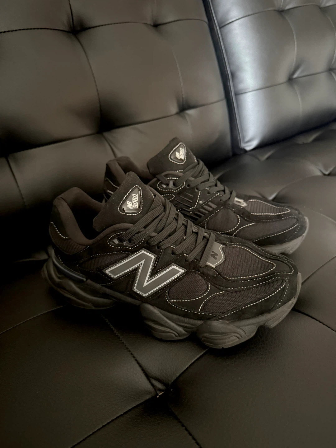 New Balance 9060 Black Phantom Shoes - No Boc - photo 2