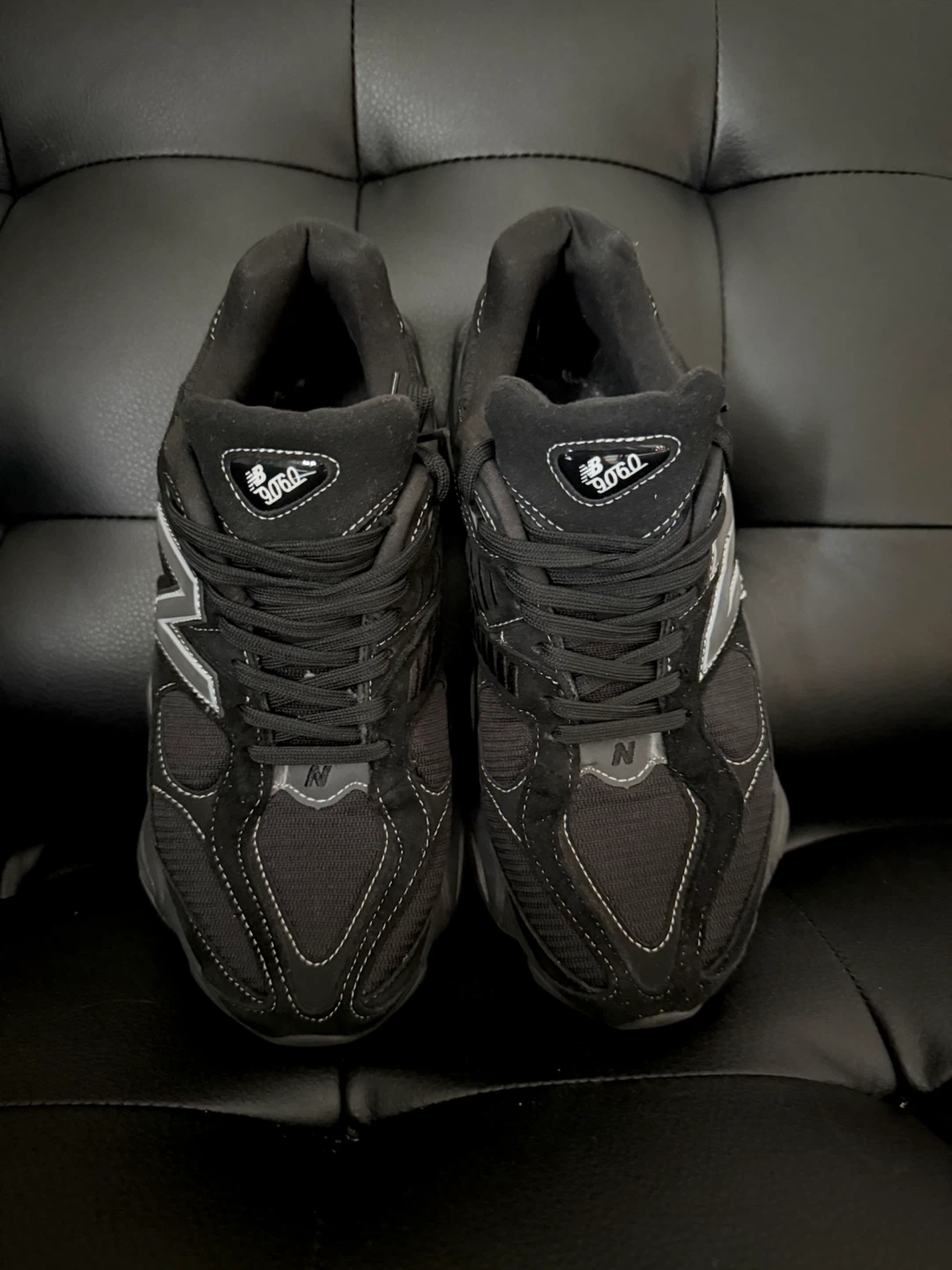 New Balance 9060 Black Phantom Shoes - No Boc - photo 3