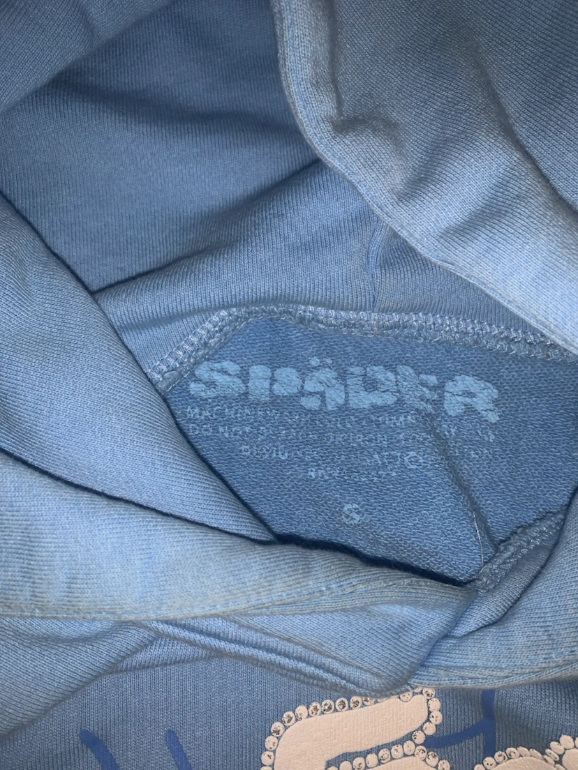 Baby blue spider hoodie - photo 2