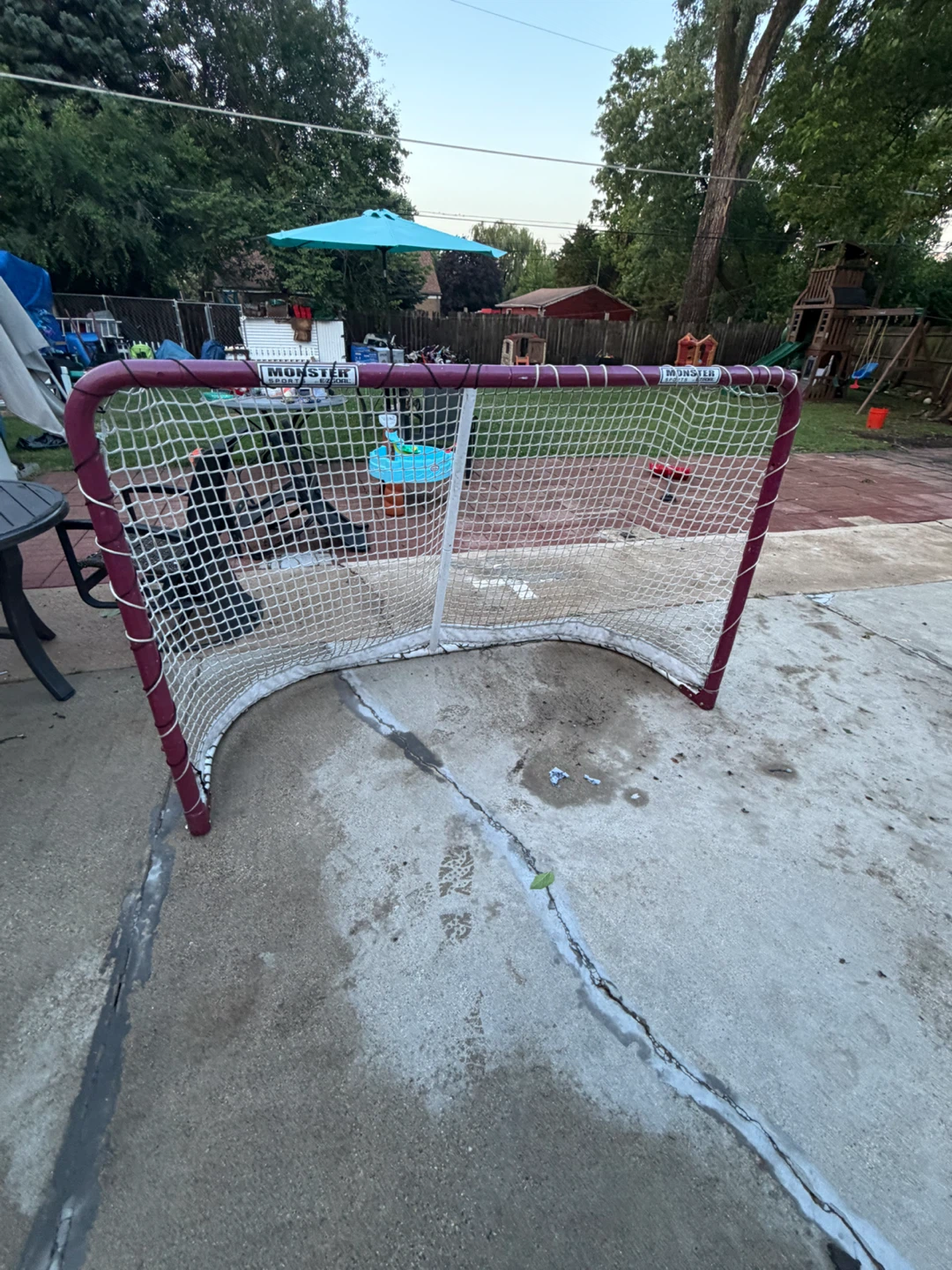 Monster Hockey Goal Net