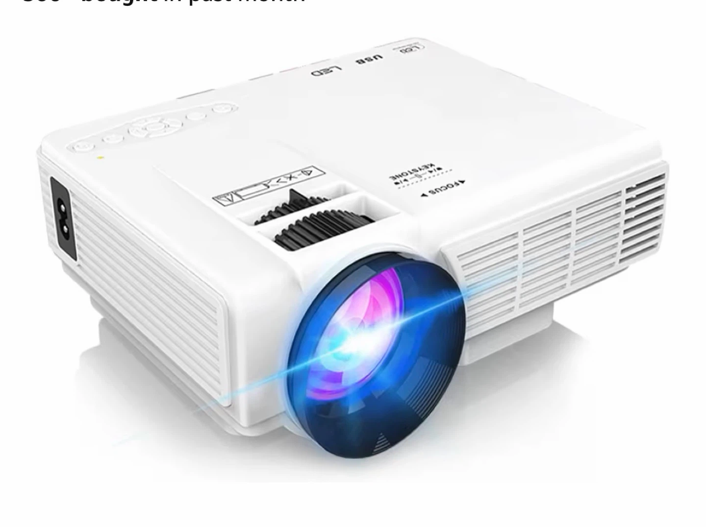 Portable Mini Projector with Built-in Apps