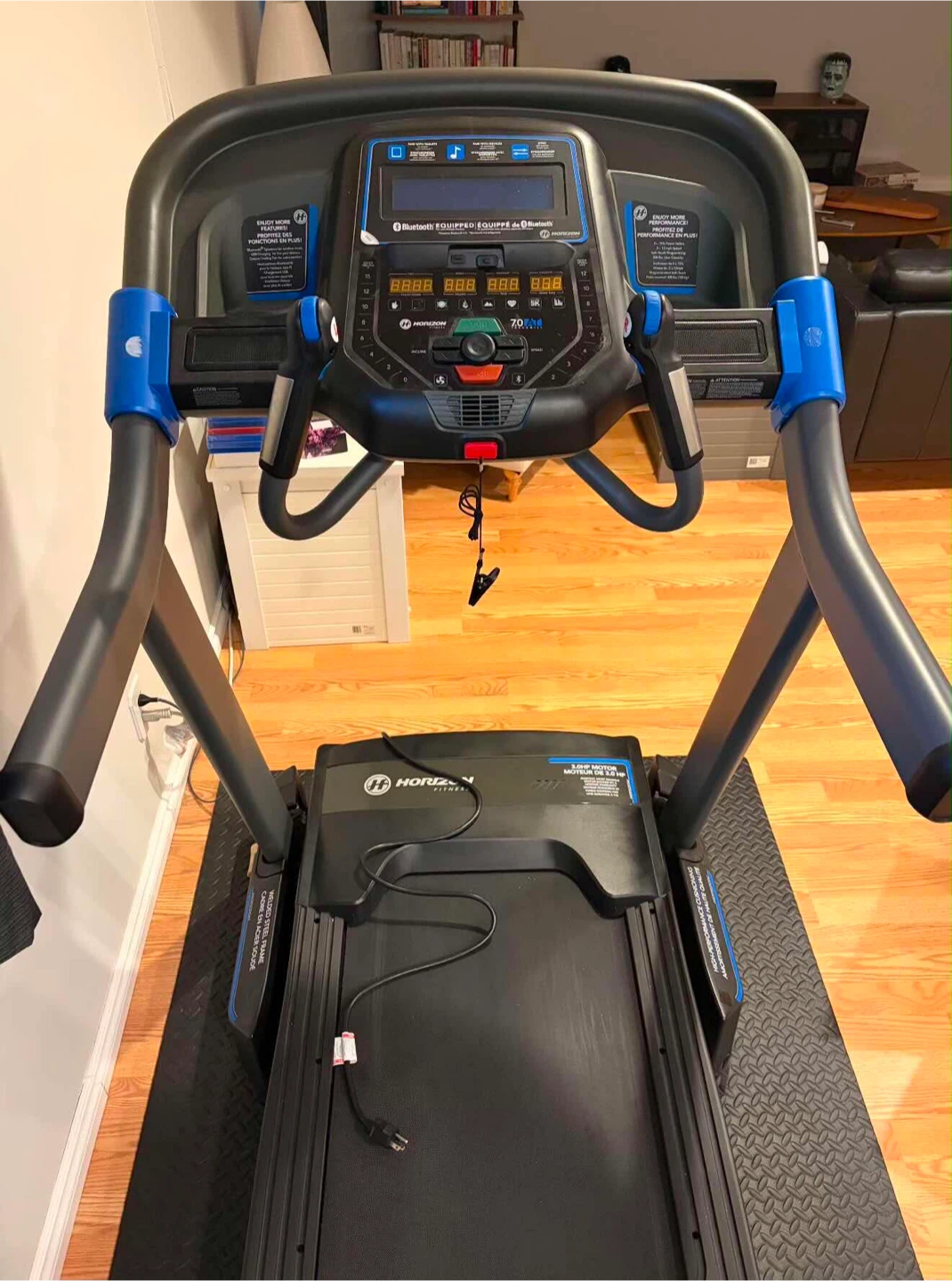 Horizon 7.0 AT Treadmill - 3 HSP