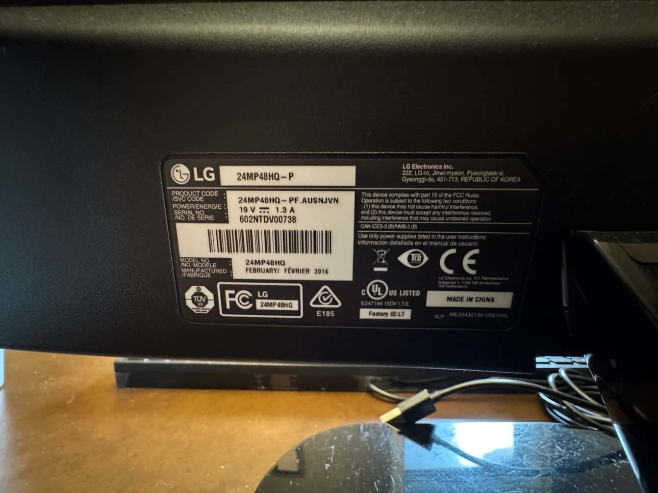 LG 24MP48HQ-P 24-inch Full HD Monitor - photo 2