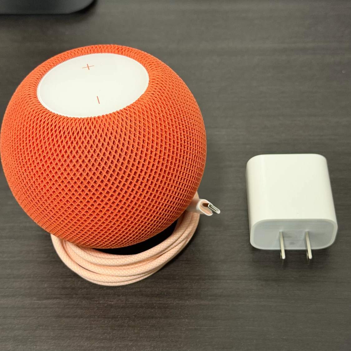 Apple HomePod Mini Orange Smart Speaker - photo 2