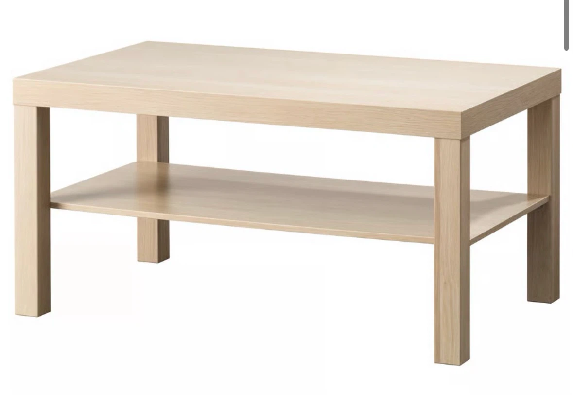 IKEA LACK Coffee Table - White Stained Oak - photo 2