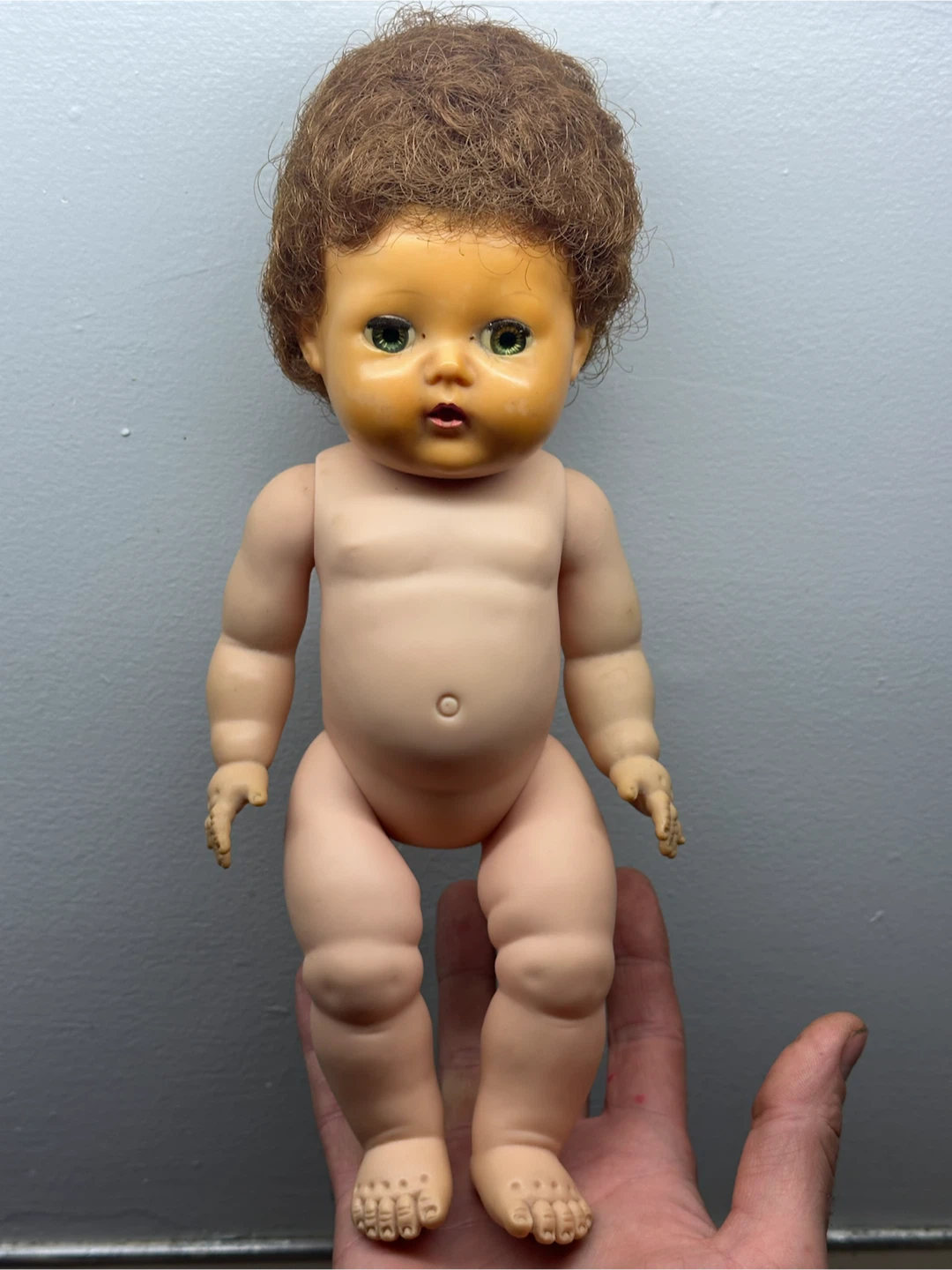 Vintage Tiny Tears Doll 1954 Pat No 2675644 As-Is