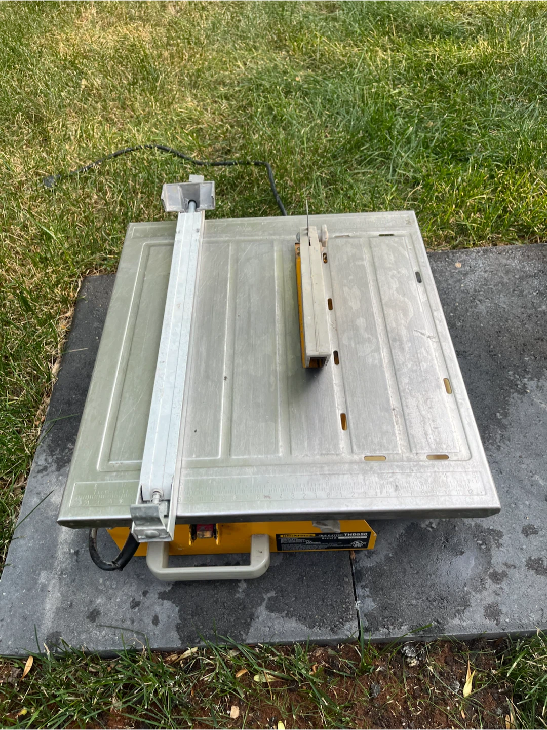 Workforce Tile Cutter THD550 - photo 3