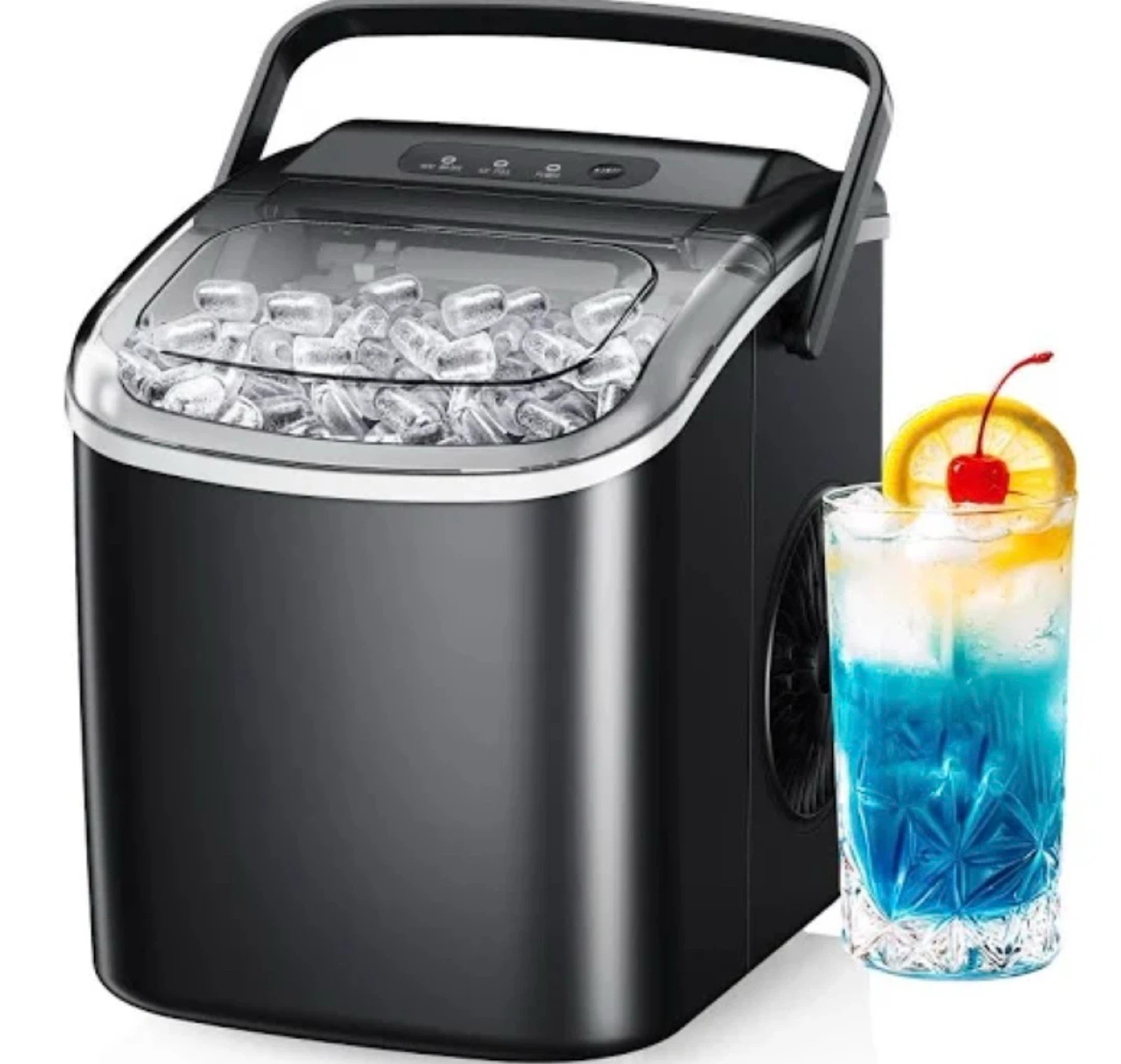 Brand new countertop portable Ice Maker - Black