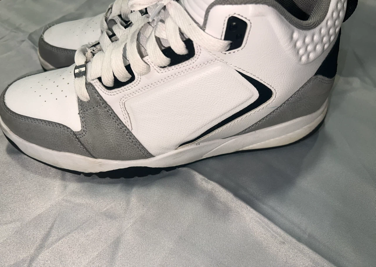 FUBU White & Grey Basketball Sneakers - photo 2