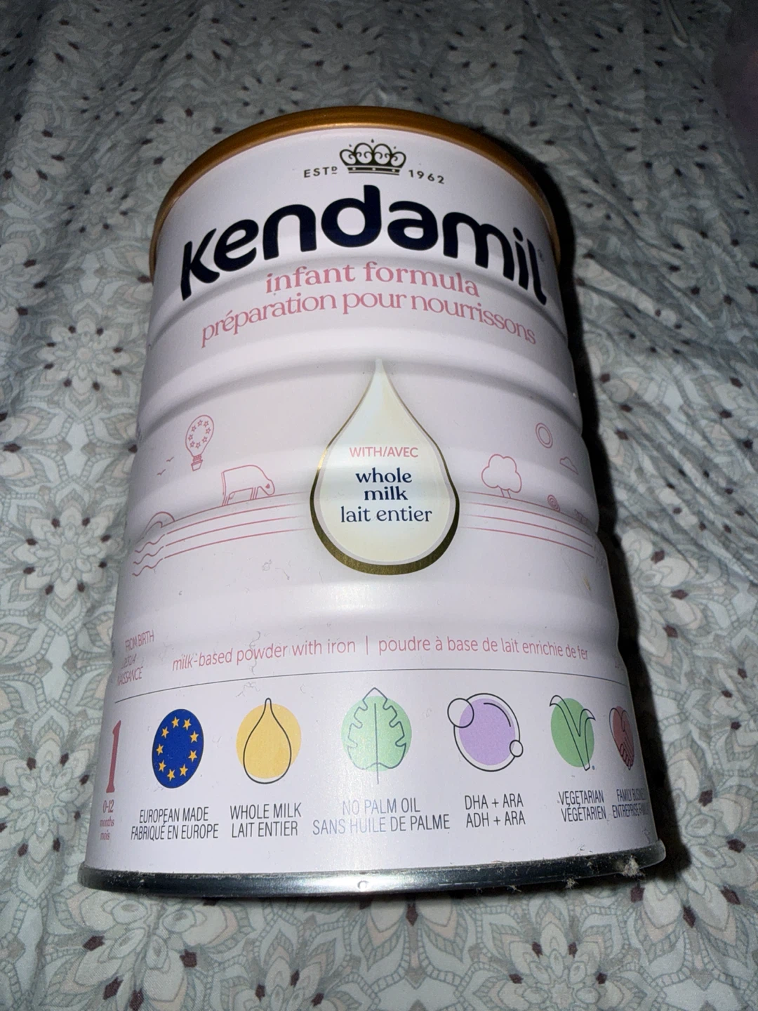 Kendamil Infant Formula Stage 1 (0–12 Months)