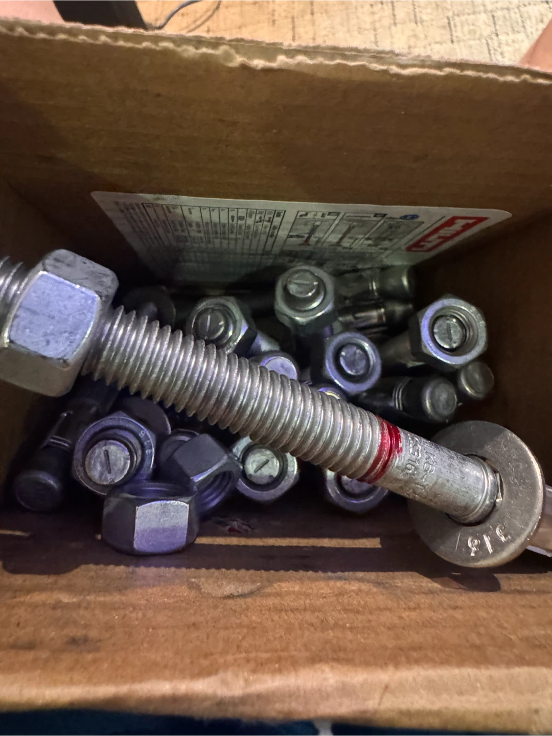 2 BOX Hilti 20x KB-TZ2 1/2" x 5 1/2" SS316 Screws - photo 4