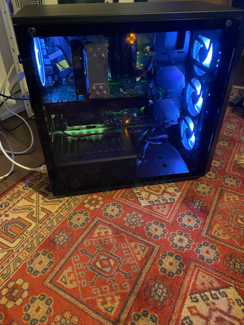 Full Gaming PC  setup - Intel i7-7700K, 8GB RAM