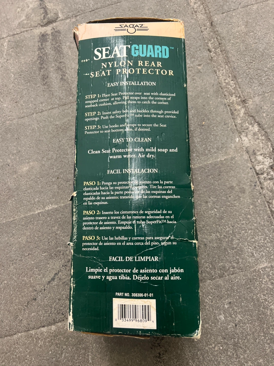 Saqaz SeatGuard Nylon Rear Seat Protector - photo 2