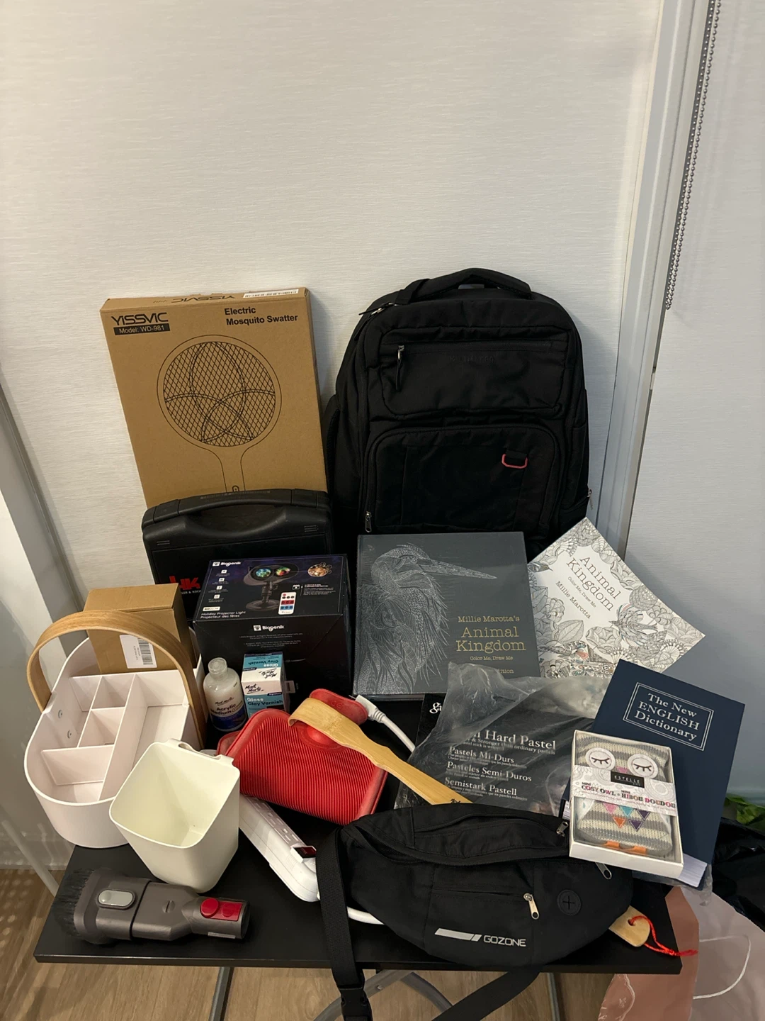 [Move out sale] art, paintings, books, bags, electric swatter