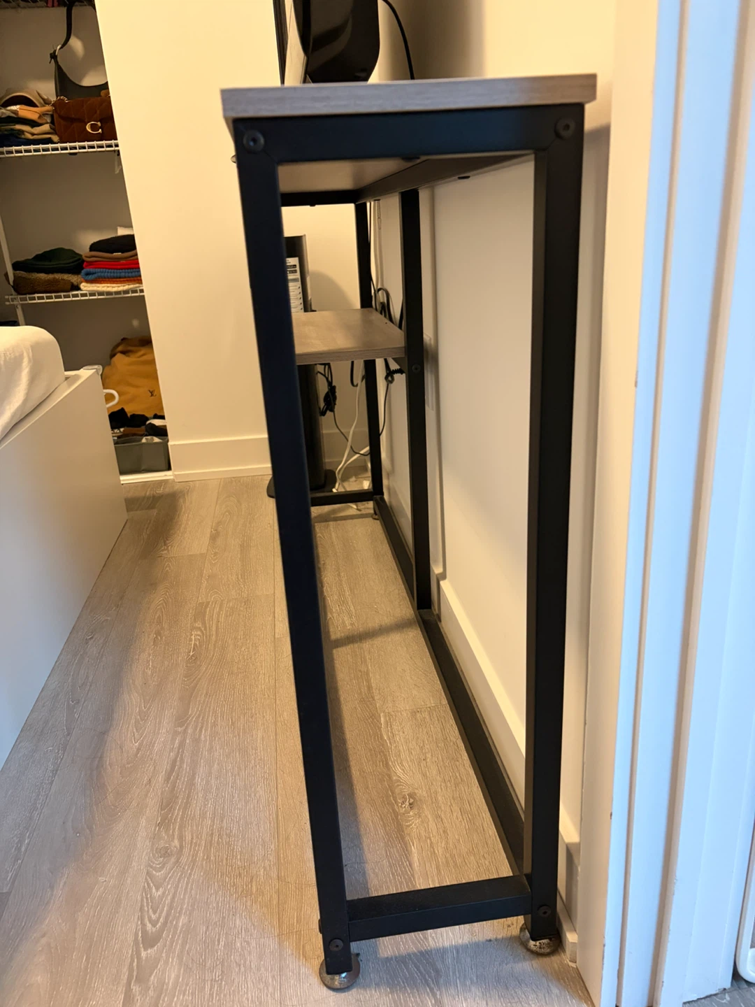 Narrow Console Table with Shelves(Pickup from 8/20〜8/31) - photo 2