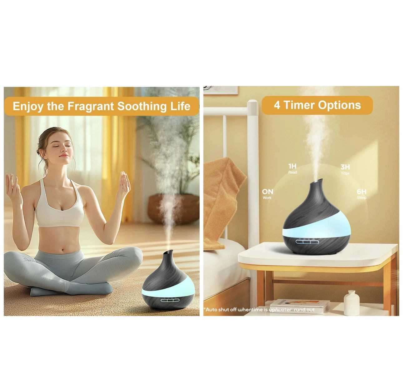 Brand new 500ML Essential Oil Diffuser for Home - photo 4