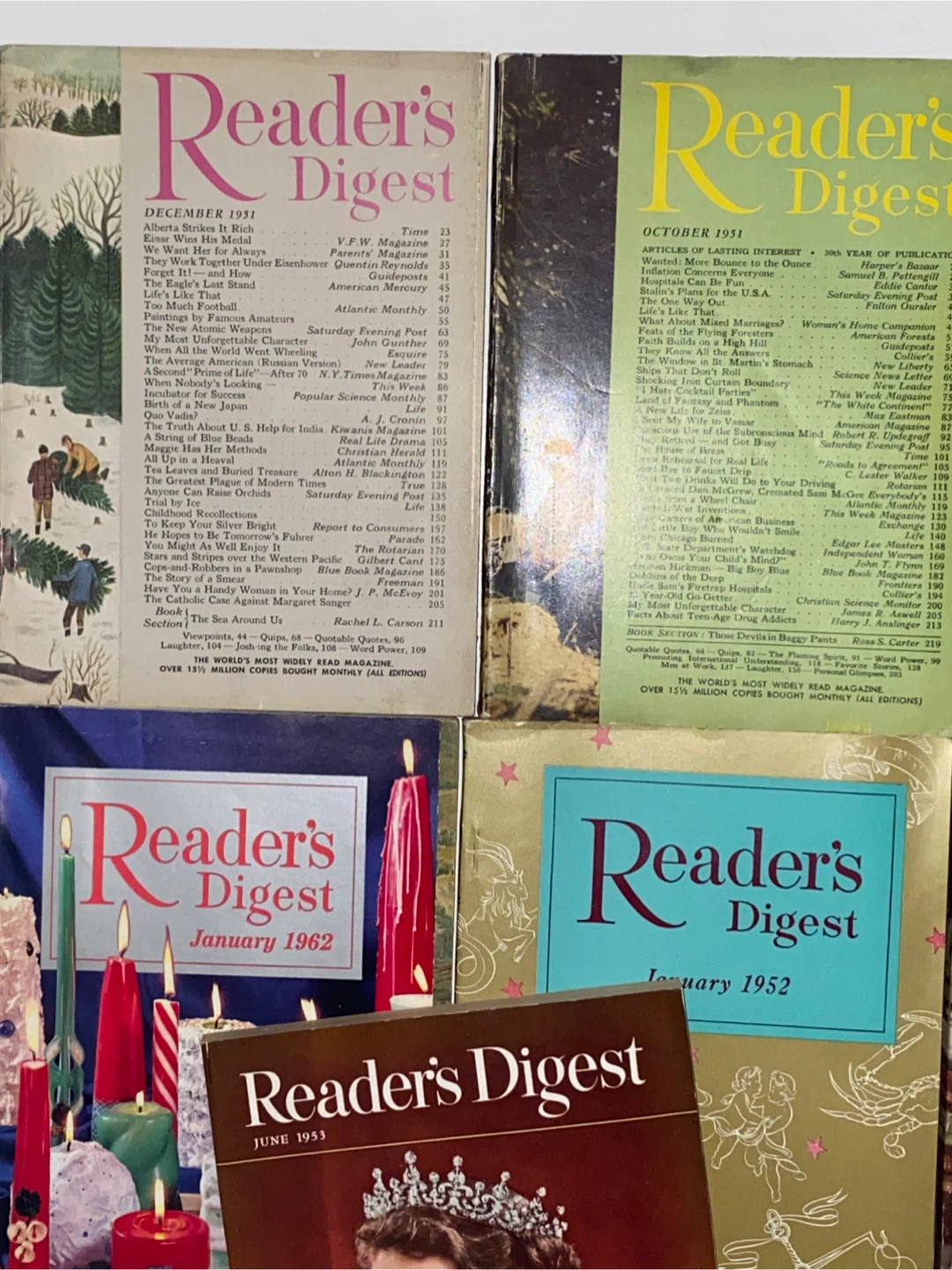 Reader's Digest Magazines - Assorted Years - photo 2
