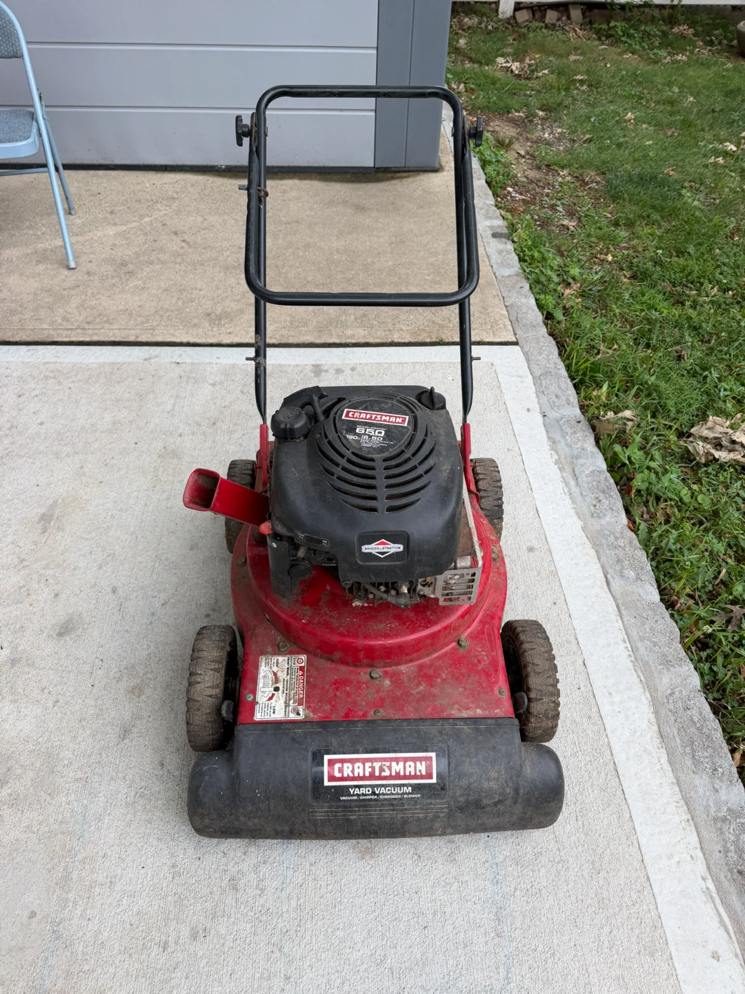 Craftsman Yard Vacuum 650