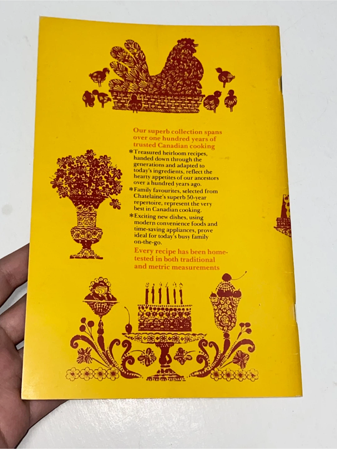 Chatelaine Golden Anniversary Recipe Collection Cookbook - photo 2