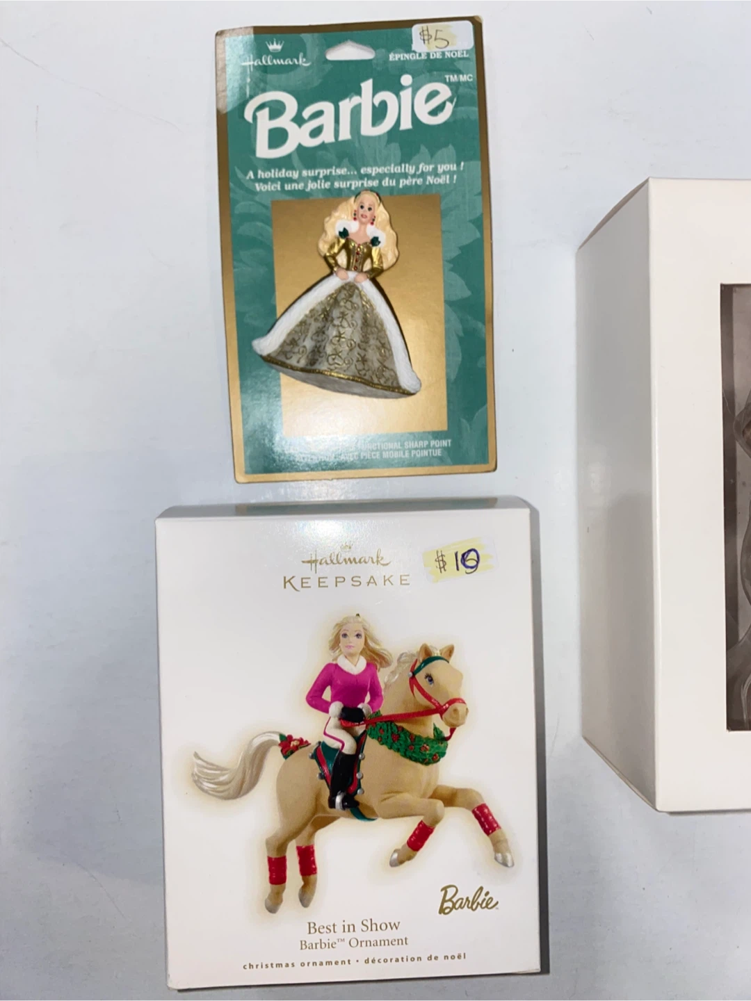Hallmark Barbie Christmas Ornaments - photo 2