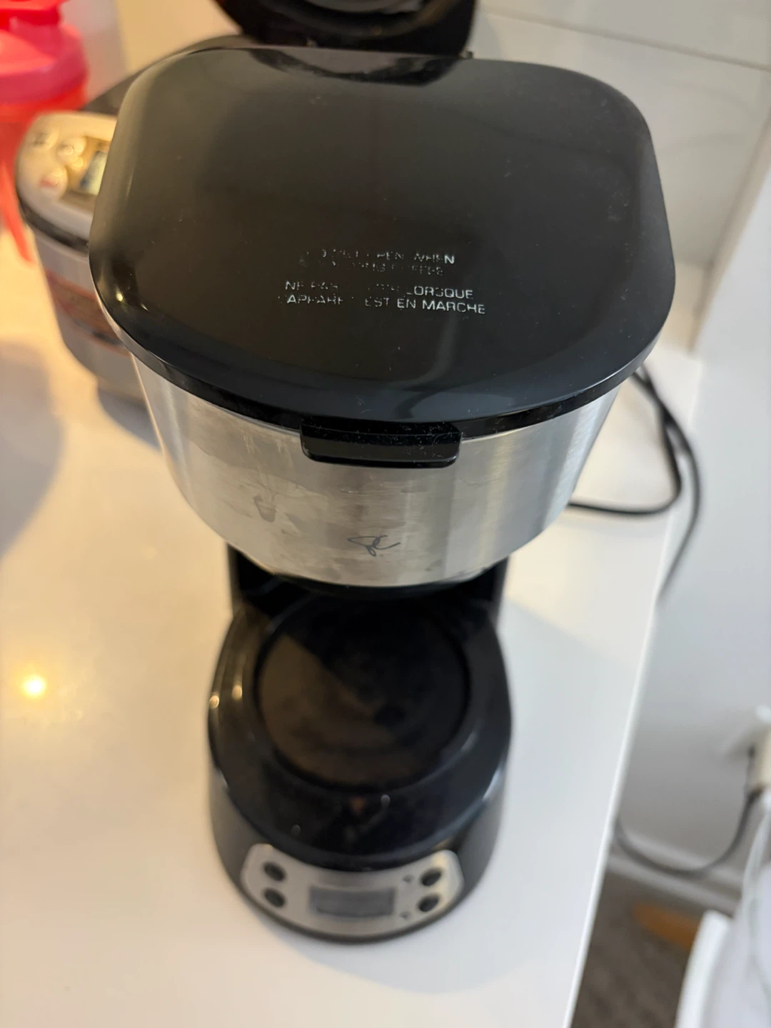 Black 12-Cup Coffee Maker (Pickup from 8/23〜9/4) - photo 2