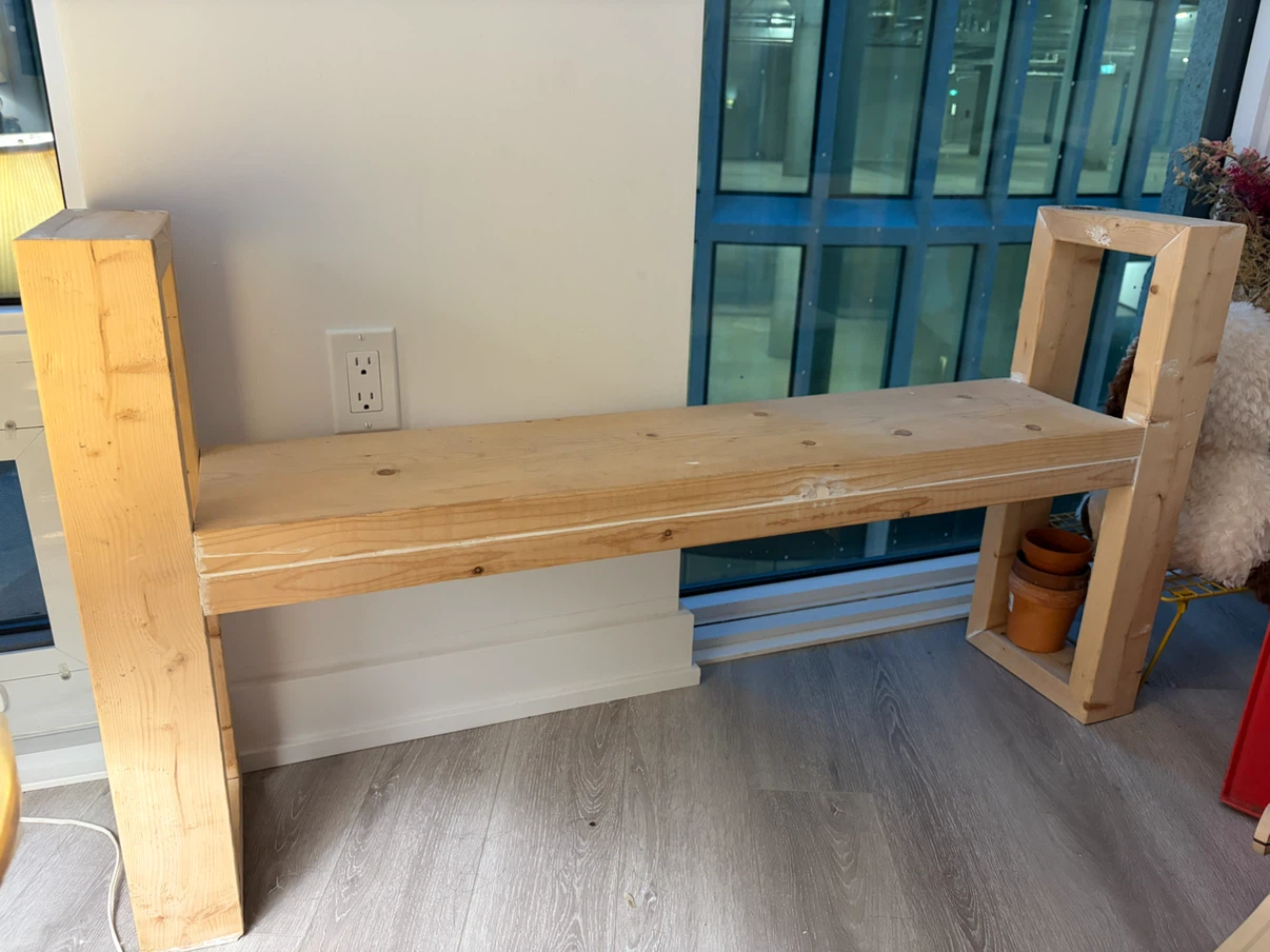 Wooden Bench (Pickup from 8/20〜8/31)