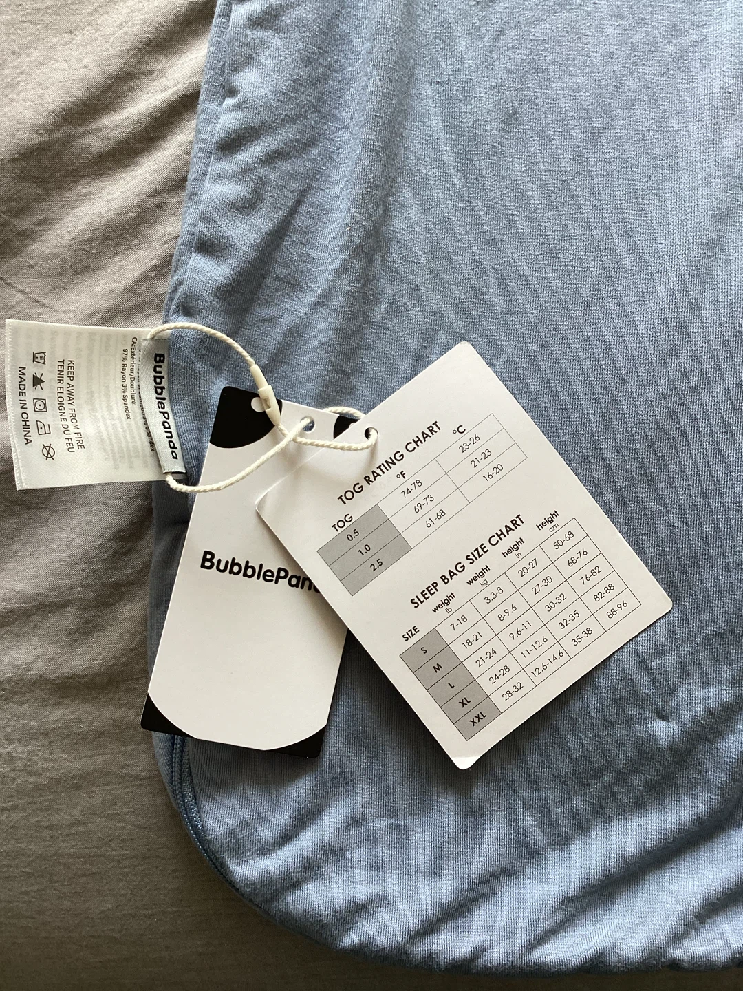 New BubblePanda Baby Sleep Sack Size 0-6mths - photo 5