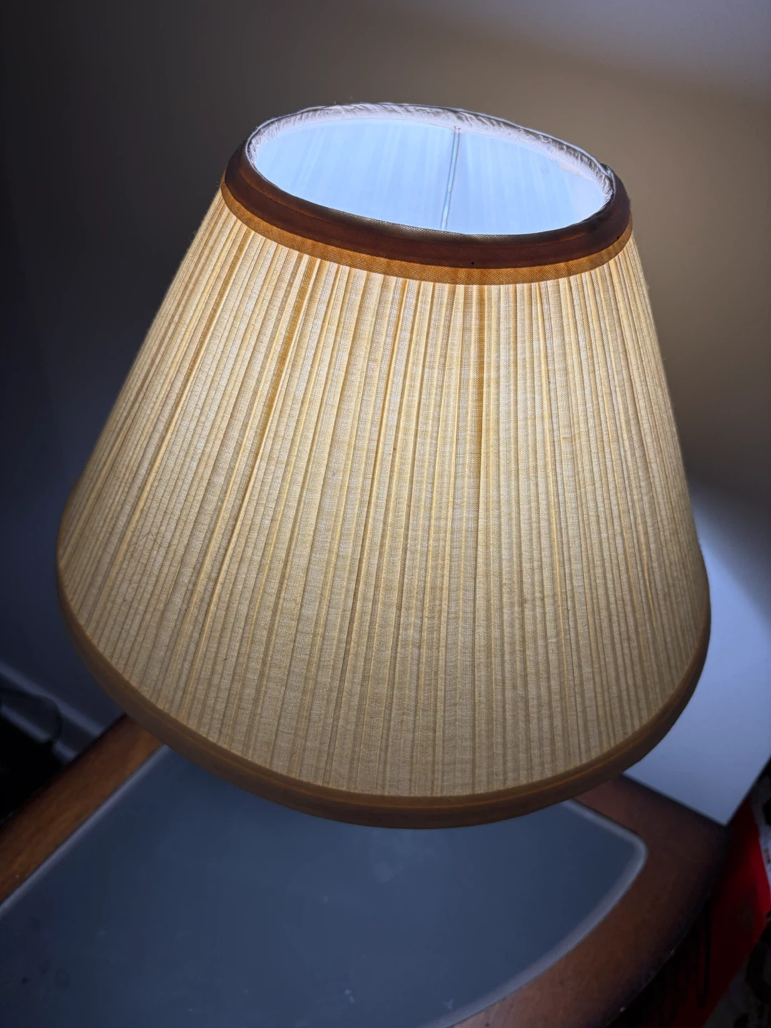 Pleated Lampshade Table Lamp (Pickup from 8/20〜8/31) - photo 2