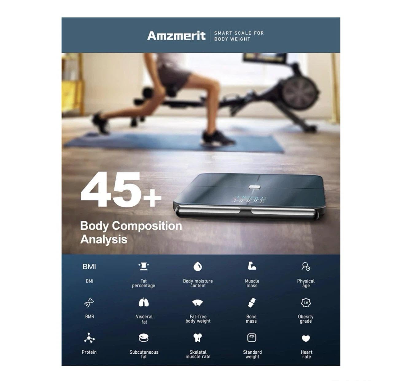 Brand new Smart Scale for Body Weight with Handle - photo 4