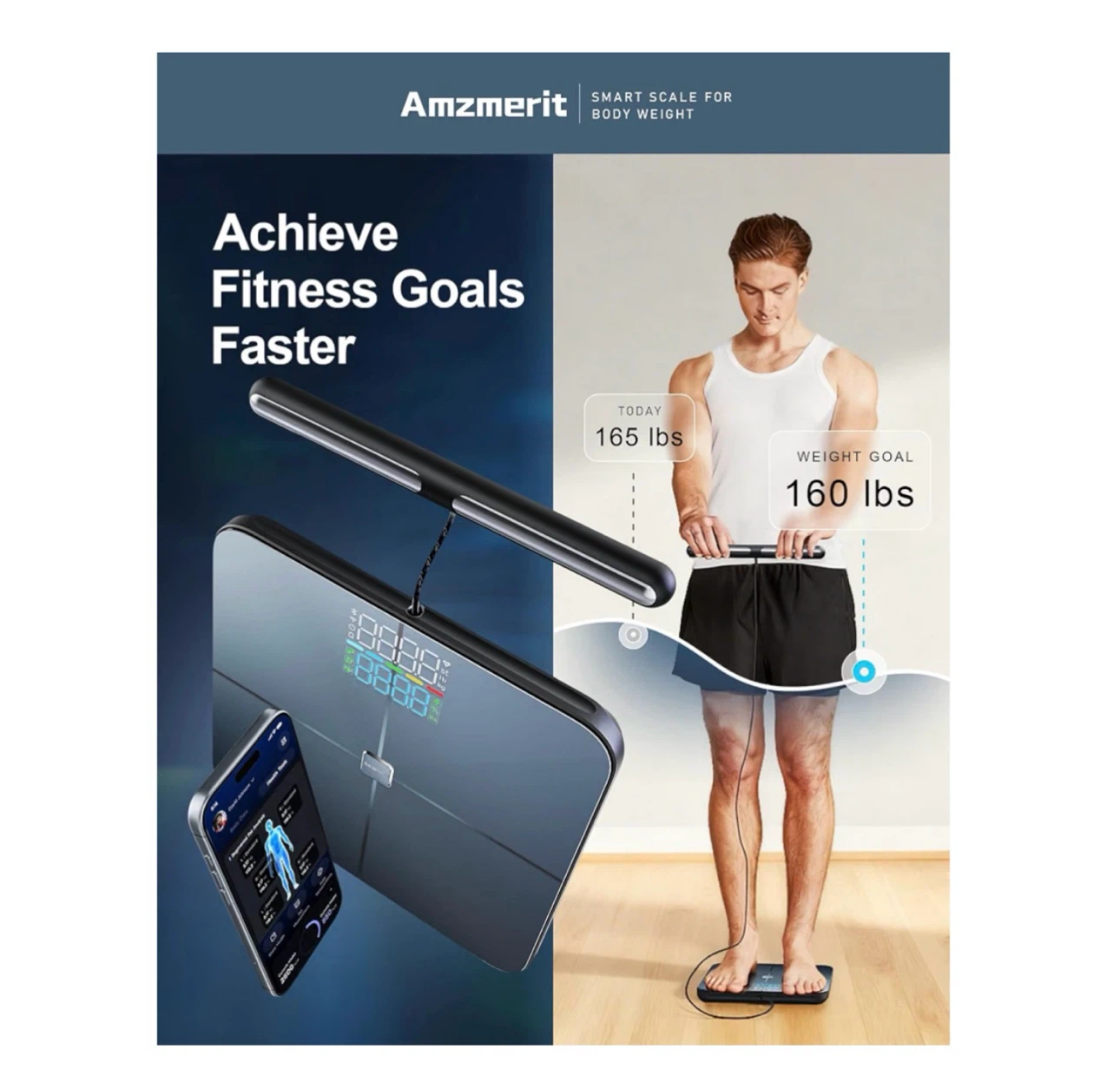 Brand new Smart Scale for Body Weight with Handle - photo 5